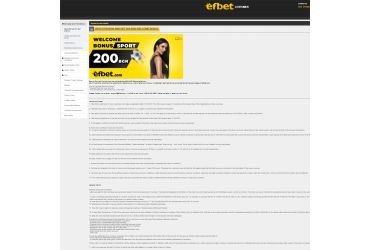 Efbet Casino - promotion