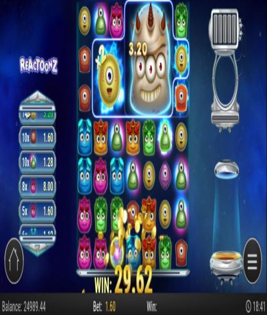 Играйте в Reactoonz Онлайн Слот от Play’n Go безплатно сега | Onlain Kazino BG