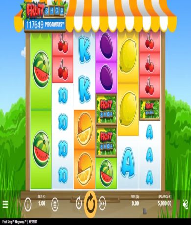 Играйте в Fruit shop Megaways онлайн слот от NetEnt безплатно сега | Onlain Kazino BG